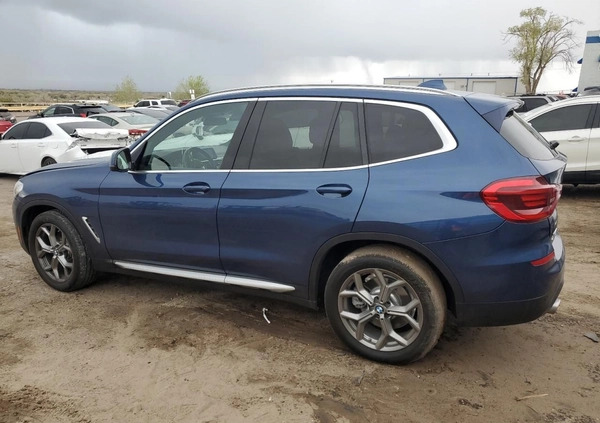 BMW X3 cena 64000 przebieg: 57962, rok produkcji 2020 z Toszek małe 67